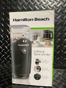 lot 176 image: Hamilton Beach Coffee and Spice Grinder Model 80410G