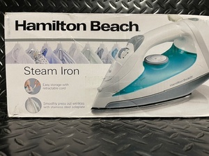 lot 189 image: Hamilton Beach Steam Iron with Retractable Cord