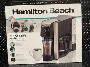 lot 210 image: Hamilton Beach FlexBrew Advanced 5-in-1 Coffee Maker