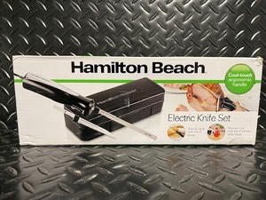 lot 213 image: Hamilton Beach Electric Knife Set with Ergonomic Handle