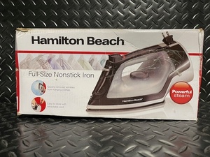 lot 228 image: Hamilton Beach Full-Size Nonstick Iron with Retractable Cord