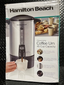 lot 230 image: Hamilton Beach 45-Cup Dispensing Coffee Urn