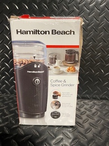 lot 245 image: Hamilton Beach Coffee and Spice Grinder