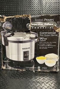 lot 254 image: Proctor Silex 60 Cup Commercial Rice CookerWarmer 37560R - Damaged Box