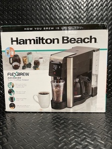 lot A-261 image: Hamilton Beach FlexBrew Advanced 5-in-1 Coffee Maker