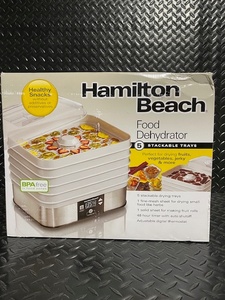 lot 277 image: Hamilton Beach Food Dehydrator with 5 Stackable Trays