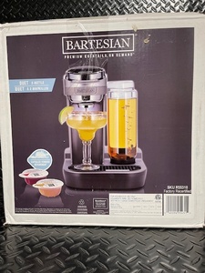 lot 278 image: Bartesian Duet Premium Cocktail Maker with 2 Bottles, Factory Recertified