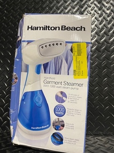 lot 299 image: Hamilton Beach Handheld Garment Steamer 1000 Watt