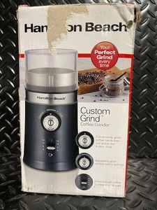 lot 303 image: Hamilton Beach Custom Grind Coffee Grinder Model 80393FG