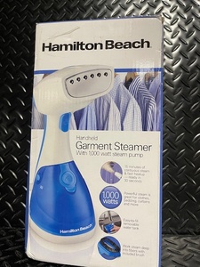 lot 321 image: Hamilton Beach Handheld Garment Steamer 1000 Watts