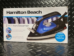 lot 332 image: Hamilton Beach 2-in-1 Iron and Garment Steamer