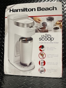 lot 345 image: Hamilton Beach The Scoop Single-Serve Coffee Maker