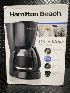 lot 355 image: Hamilton Beach 12 Cup Coffee Maker in Box