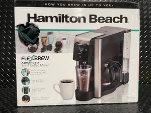 lot 386 image: Hamilton Beach FlexBrew Advanced 5-in-1 Coffee Maker Damaged Box