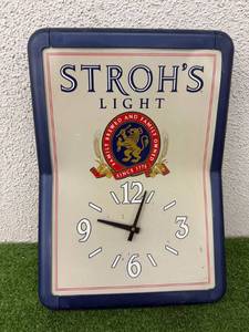 lot 65 image: Strohs Light Clock