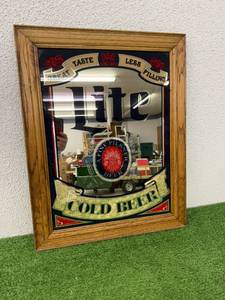 lot 67 image: Miller LIte Beer Mirror