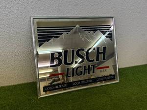 lot 68 image: Busch Light Beer Mirror