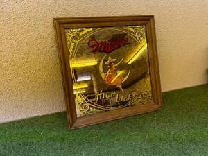 lot 69 image: Miller High Life Mirror