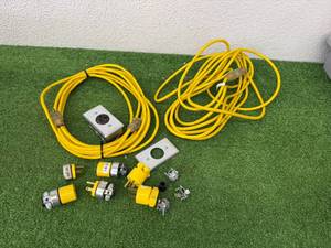 lot 94 image: Extension Cords & Electrical Items