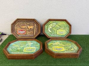 lot 108 image: Schmidt Beer Signs