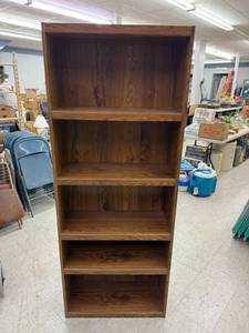 lot 138 image: Bookshelf 28 x 12 x 72 Tall