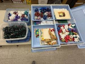 lot 234 image: 4 Totes of Holiday Supplies