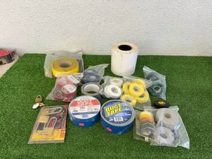 lot 237 image: Duct Tape, Electrical Tape, Padlocks