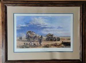 lot 253 image: LE Framed Print Peking to Paris 1907 by Alan Fearnley, 305500