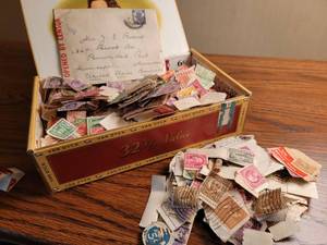 lot 328 image: Antique Stamp Collection