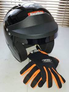 lot 350 image: Summit Racing Helmet  XL, Black