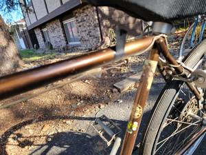 lot 400 image: Vintage Schwinn 10 Speed Bicycle  Bronze, as