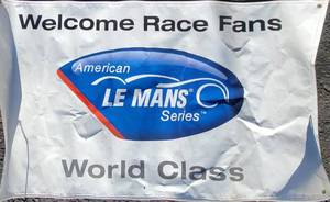 lot 42 image: Le Mans Series Advertising Racetrack Banner