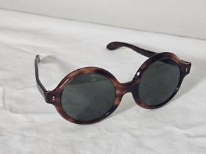 lot 84 image: Round Tortoiseshell Tampico Vintage-Style Sunglasses