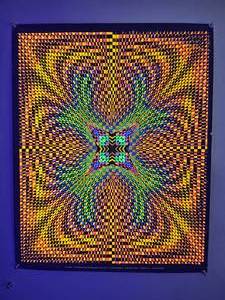 lot 165 image: 1968 Nancy Parker W23 Energy Psychedelic Blacklight Poster 22X28