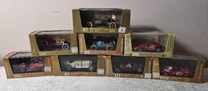 lot 210 image: Die Cast Model Cars - 143 - Blumm - Ferrari  Maserati  Parigi  Bugatti  Darracq  Renault  Benz