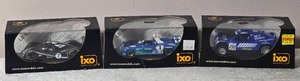 lot 204 image: Die Cast Model Cars - 143 - Ixo Models - Bentley Speed 8 #7 Le Mans (2001)  Matra 670B #7 Winner Le Mans (1997)  Renault Megane Schlesser #200 Winner Dakar (2000)