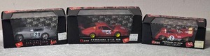 lot 202 image: Die Cast Model Cars - 143 - Brumm - Mercedes 300 SLR Roadster Le Mans (1955)  Ferrari 512 BB Le Mans (1981)  Ferrari 312PB #2 Andretti Daytona (1972)