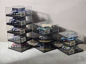 lot 200 image: Die Cast Model Cars  143  Vitesse  Corvette Le Mans Series (19711975)  Aston Martin DB4 GT Zagato (1961)  Morgan 44 Serie V (1963)  Jaguar XK8 (1996)