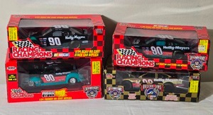 lot 155 image: NASCAR Die Cast Model Cars - 124 - Racing Champions - Heilig Meyers Chevrolet Monte Carlo #90 Dick Trickle (1997)  (1998)  50th Anniversary Edition (1998)  Stock Rod Ford Coupe (1940)