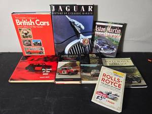 lot 419 image: British & European Classic Car Book Collection  (9 Books)
