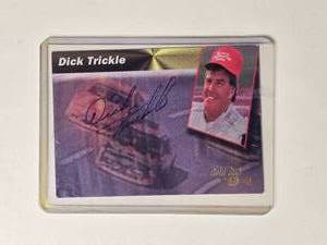 lot 563 image: Dick Trickle Autographed Racing Card  Gold Cup 94