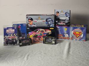 lot 110 image: NASCAR Die Cast Model Cars - 12443 - Action  Sports Image  Revell   - Chevrolet Monte Carlo # 3 - Dale Earnhardt Collection (9)