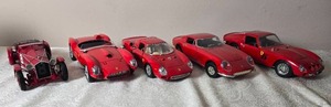 lot 106 image: Ferrari Die Cast Model Cars - 118 - Spark  Burago  ERTL - Ferrari GTO (1962)  GTB-4 (1966)  250 Le Mans (1965)  250 Testa Rossa (1957)