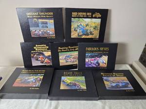 lot 396 image: Dick Wallen Racing History Book Set  8 Oversized Volumes