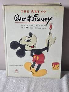 lot 445 image: The Art of Walt Disney Hardcover Book  Christopher Finch  Oversized Edition