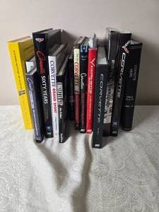 lot 392 image: Large Corvette History & Racing Book Collection  13 Volumes