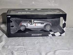 lot 55B image: Minichamps 118 Auto Union Type C  1936 Monaco GP (A. Varzi)  Limited Edition 1 of 504
