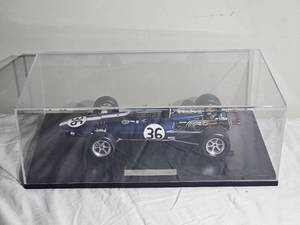 lot 51A image: Dan Gurney Signature Edition 112 Scale 1967 Eagle Gurney-Weslake V-12 Model  Automodello  Limited Edition #089150 w COA & Display Base