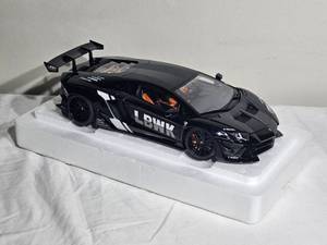 lot 77E image: LB-Works Liberty Walk Lamborghini Aventador  AUTOart 118 Limited Edition with Box