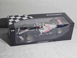 lot 77H image: Minichamps 118 Haas F1 Team VF-20  Kevin Magnussen #20  Formula One Die-Cast Model (Boxed)